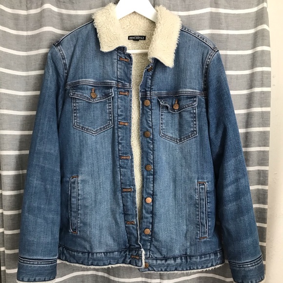 j crew oversized denim jacket